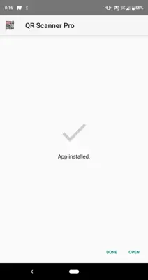 QR Scanner Pro android App screenshot 0